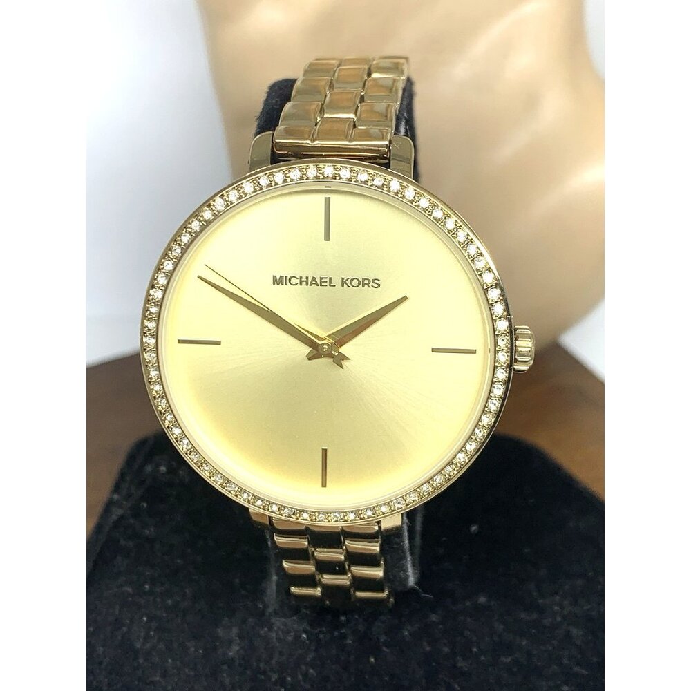 Michael Kors Women's Watch MK4399 Charley Quartz Gold Stainless Steel 38mm